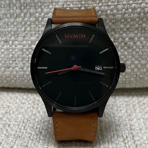 MVMT Men’s Leather Watch